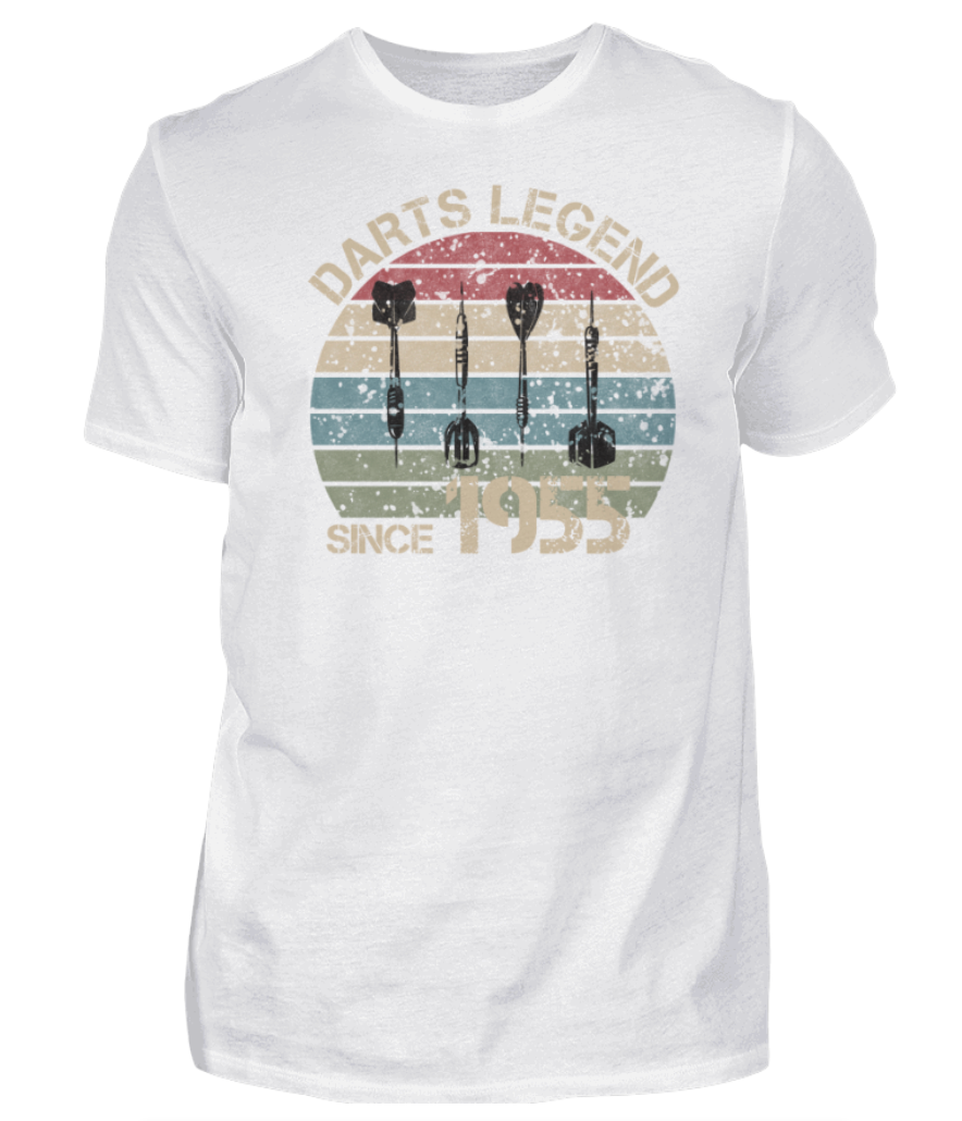 T-Shirt - Darts Legende seit (Wunschjahrgang)