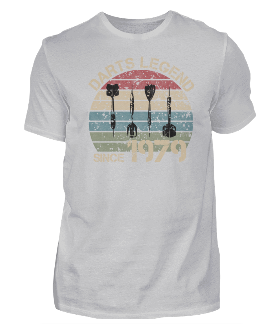 T-Shirt - Darts Legende seit (Wunschjahrgang)