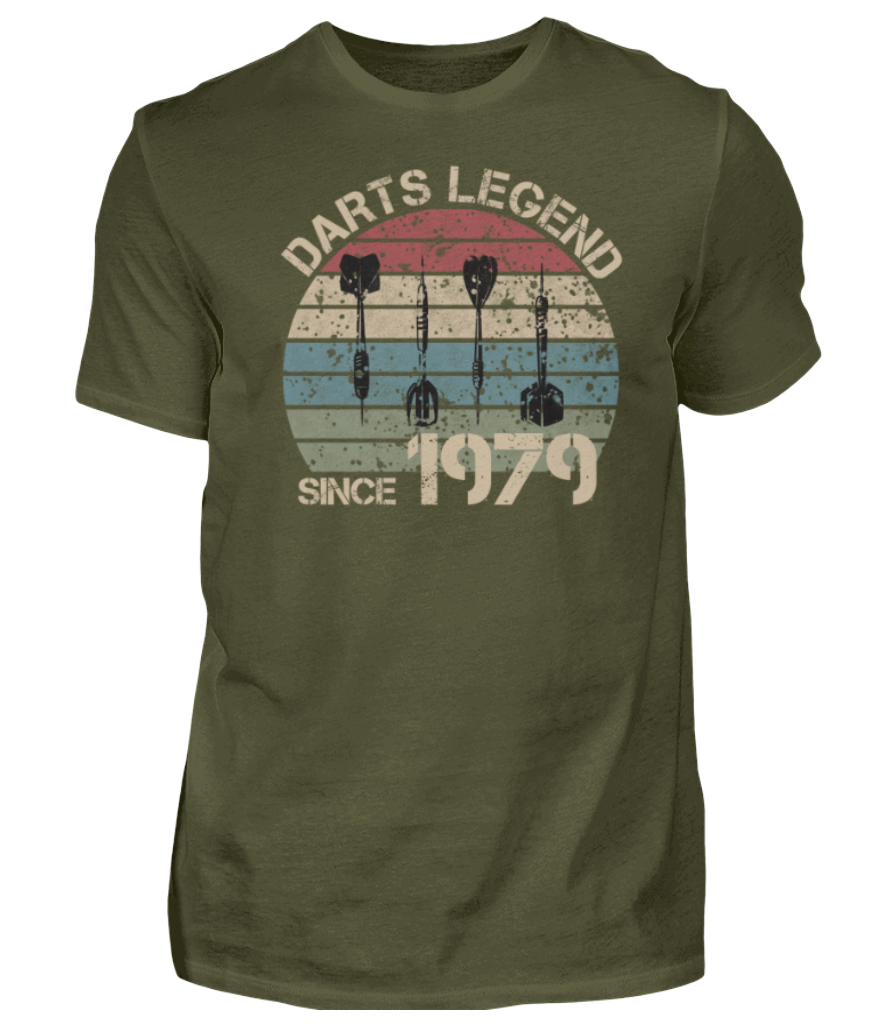 T-Shirt - Darts Legende seit (Wunschjahrgang)