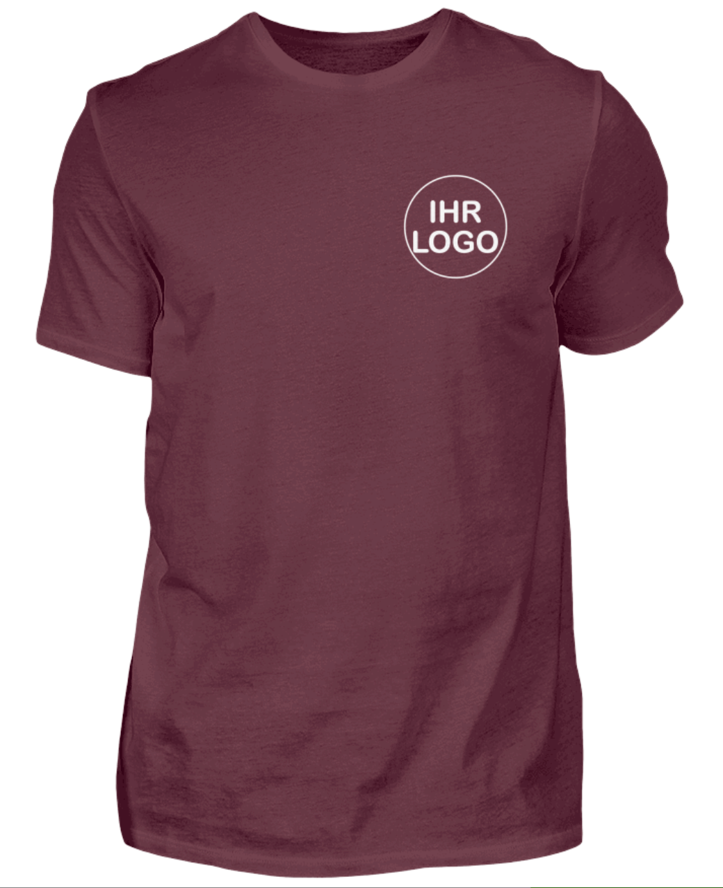 Herren T-Shirt mit Firmenlogo - Brustdruck | Schollys