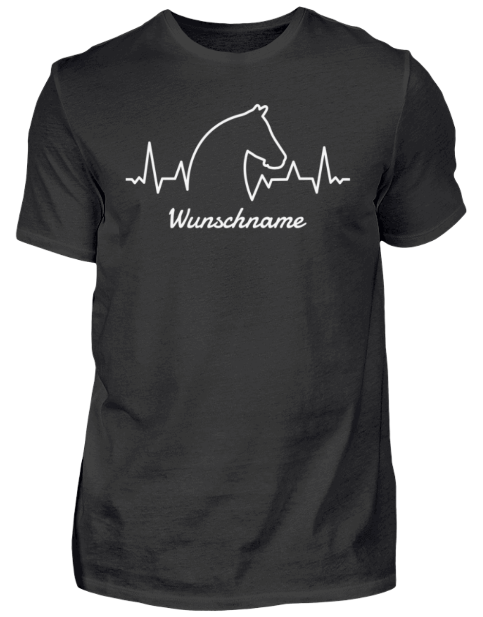 T-Shirt - Pferd Herzschlag - Herren Shirt | Schollys