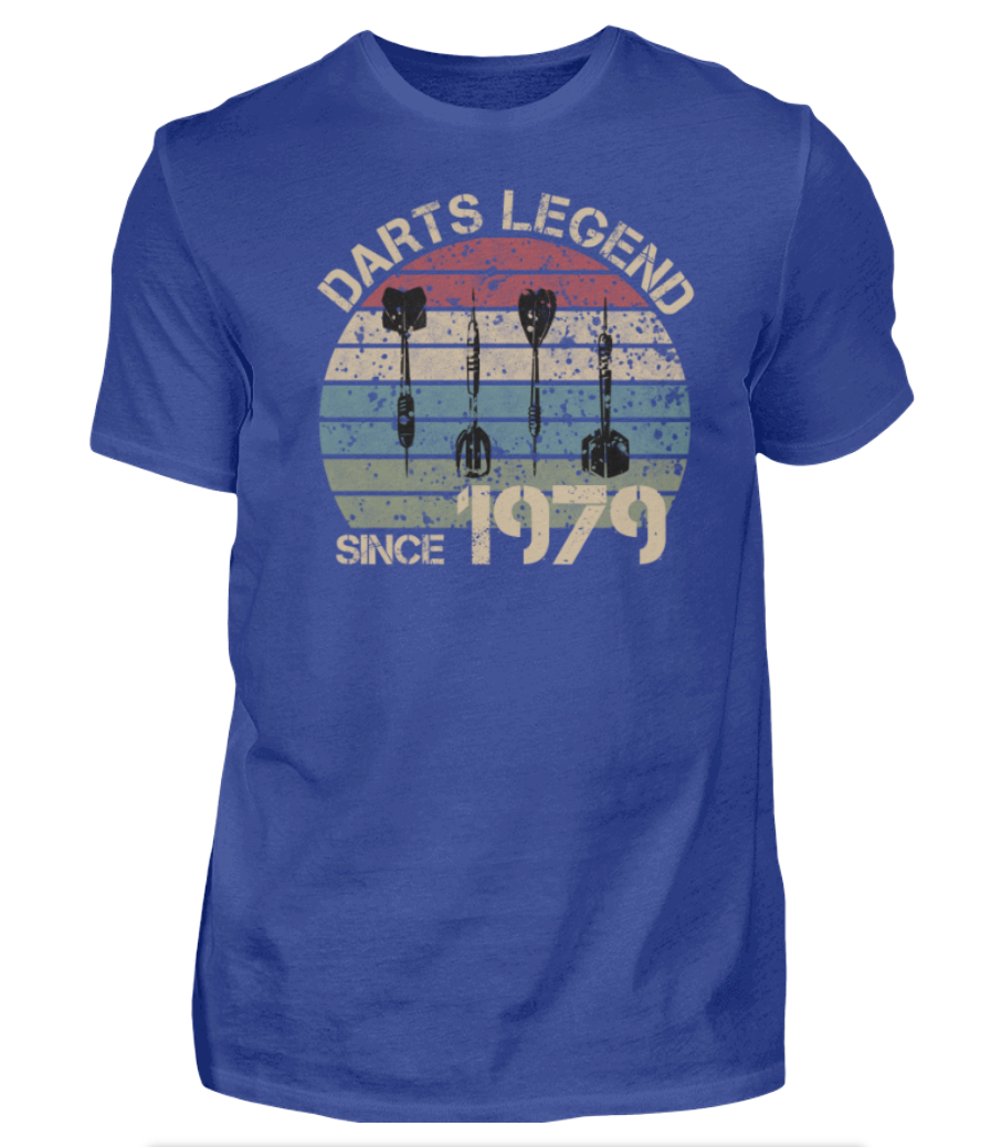 T-Shirt - Darts Legende seit (Wunschjahrgang)