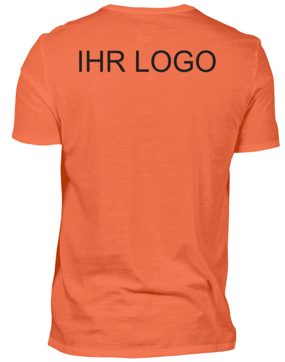 Unisex T-Shirt mit Firmenlogo - Backprint | Schollys