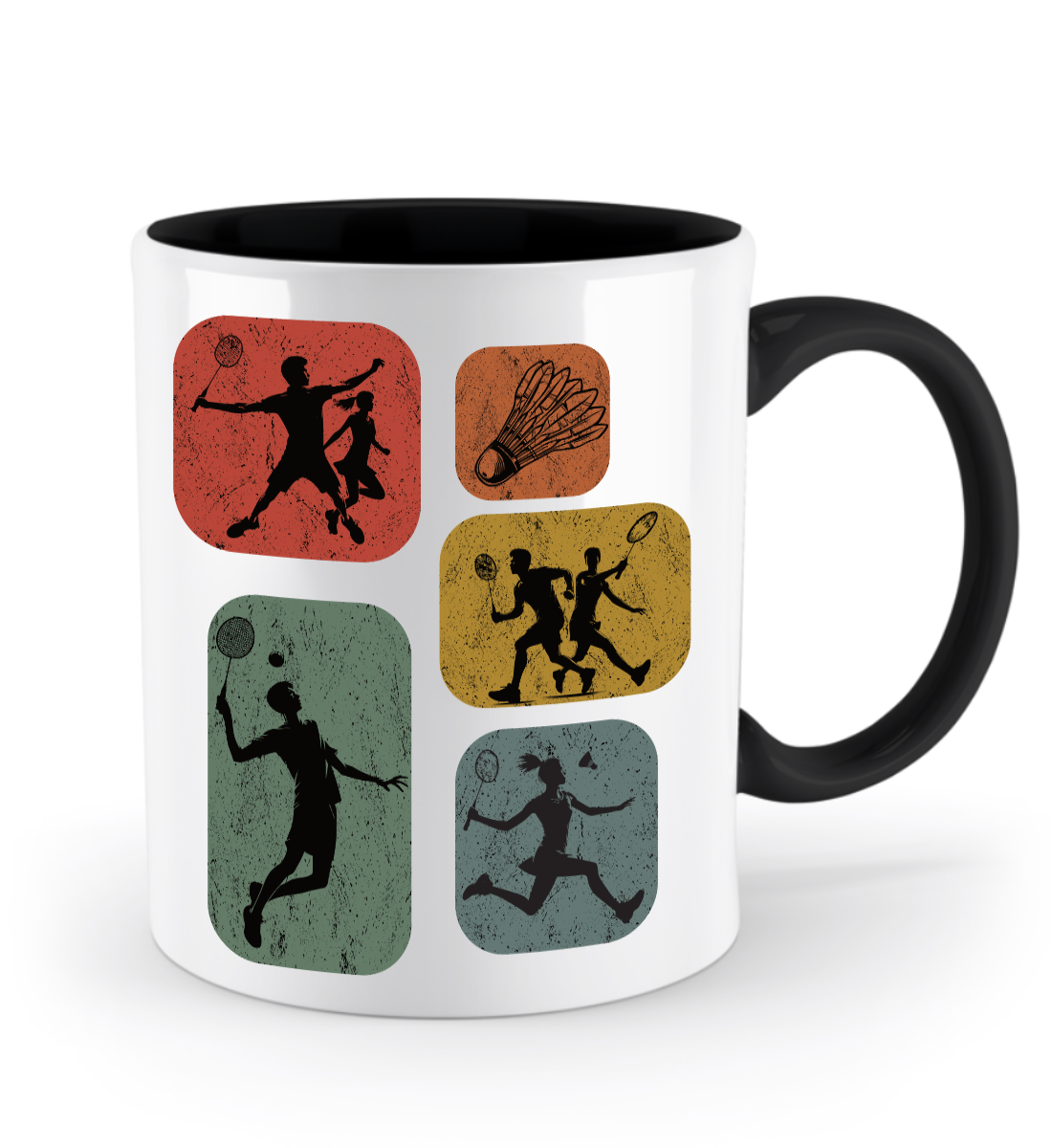 Badminton Tasse – Retro Style | Schollys