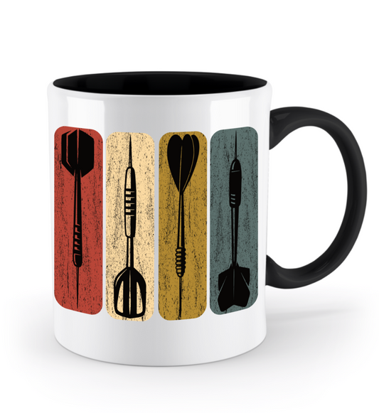 Darts Tasse - Retro Dartpfeile | Schollys