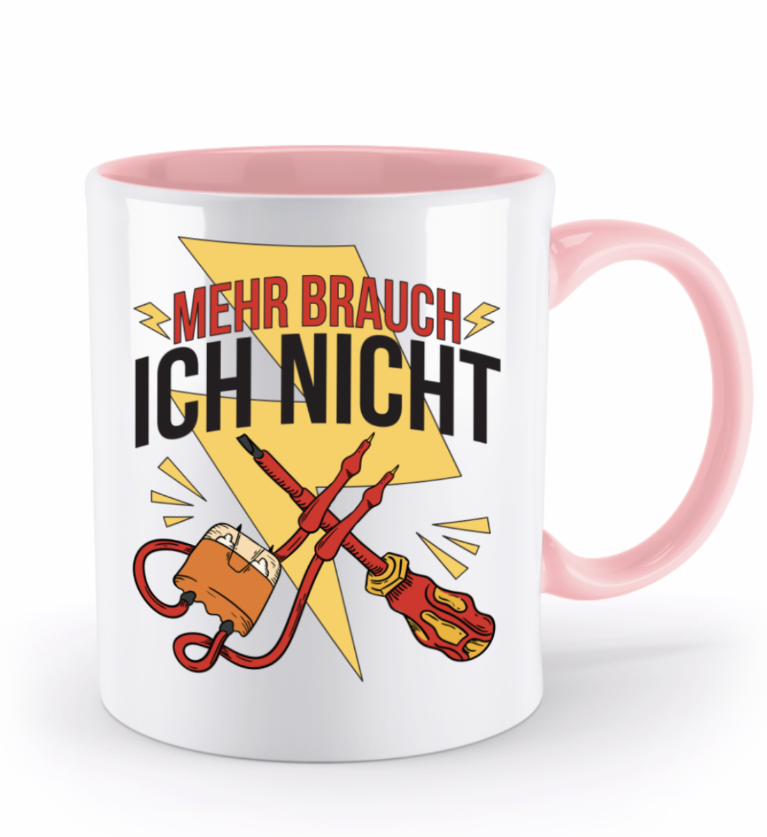 Elektriker Tasse - "Mehr brauch ich nicht" | Schollys