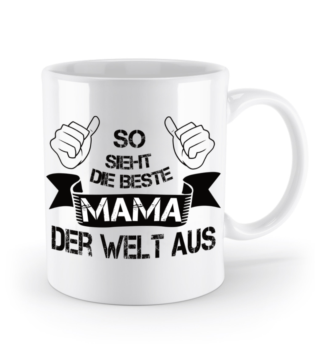 Tasse - "So sieht die beste Mama der Welt aus"