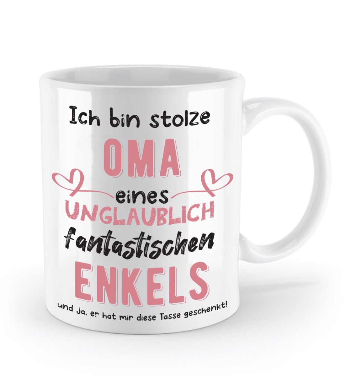 Oma Tasse - "Stolze Oma von Enkel" | Schollys - Schollys