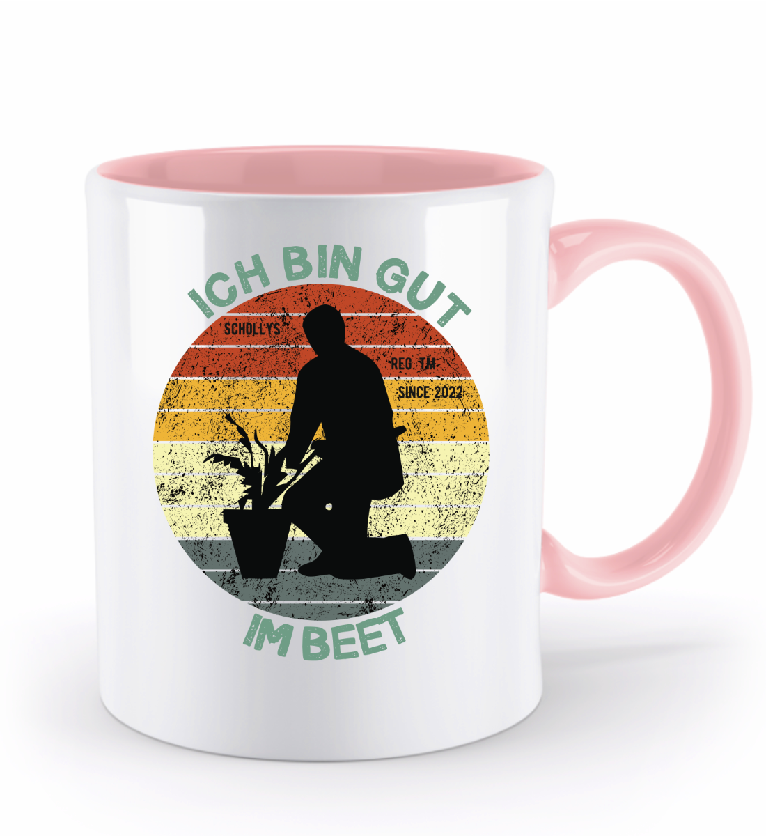 Garten Tasse - "Ich bin gut im Beet" | Schollys