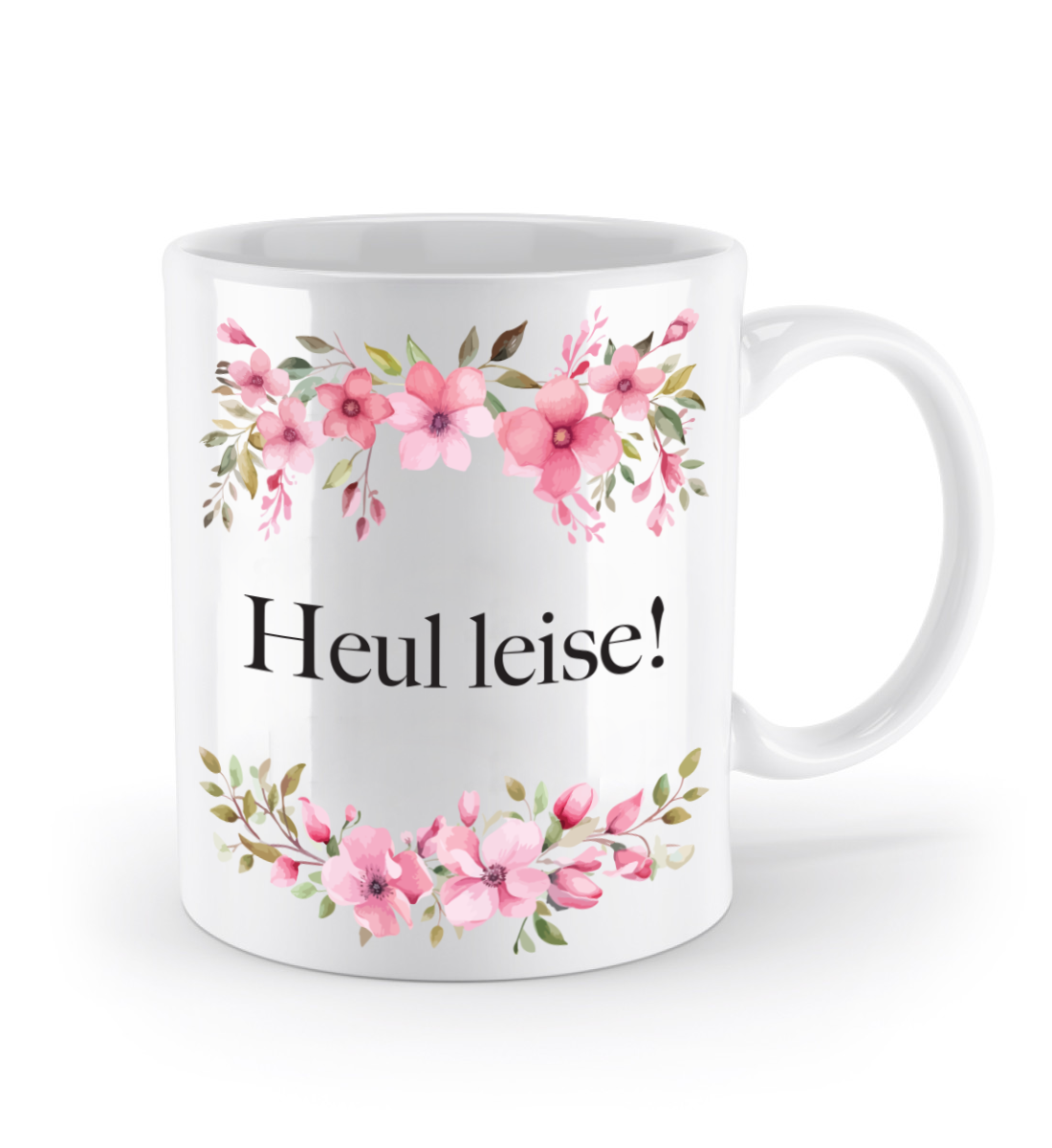 Tasse - Heul leise! - Blumen