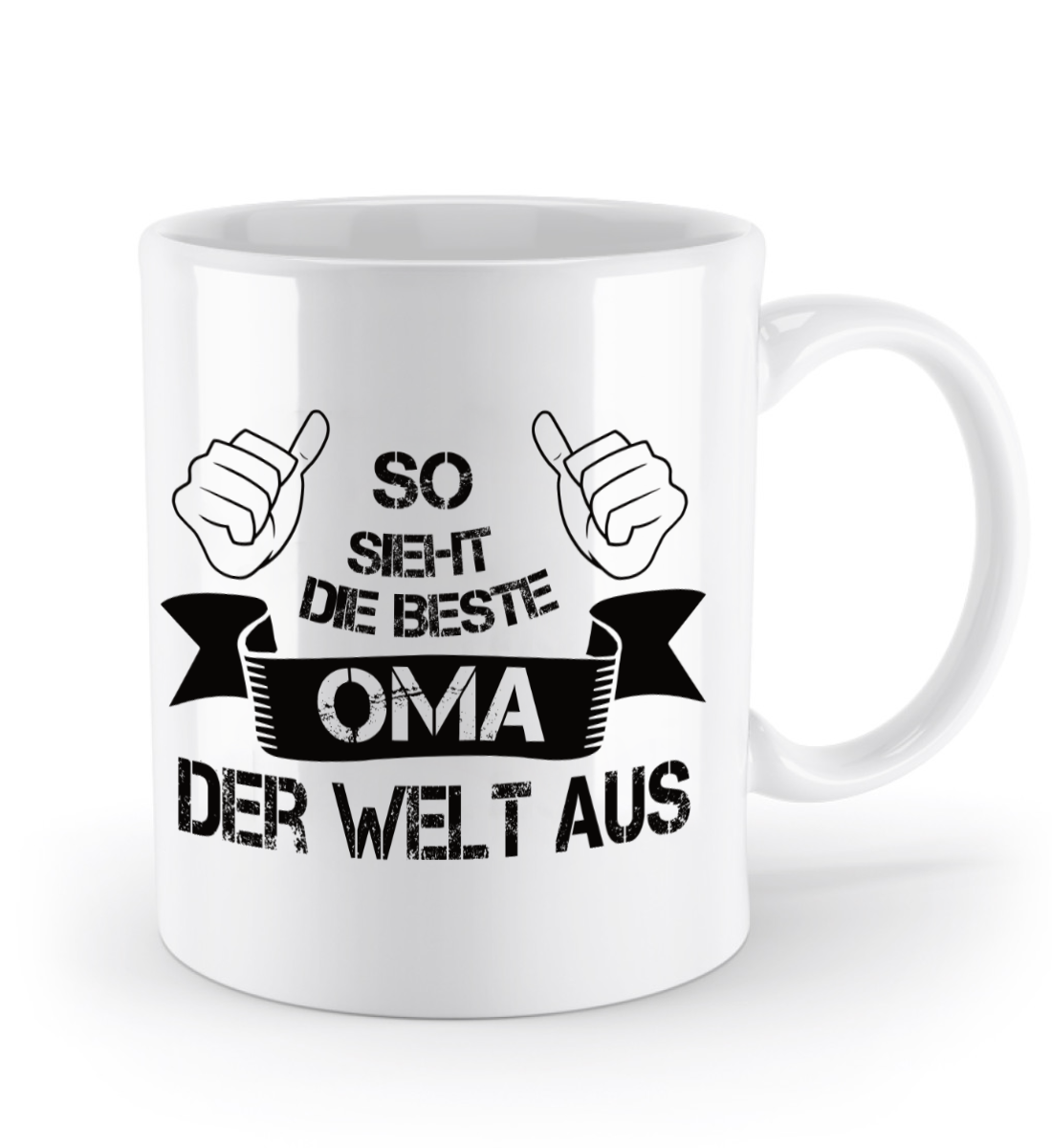 Tasse - "So sieht die beste Oma der Welt aus"