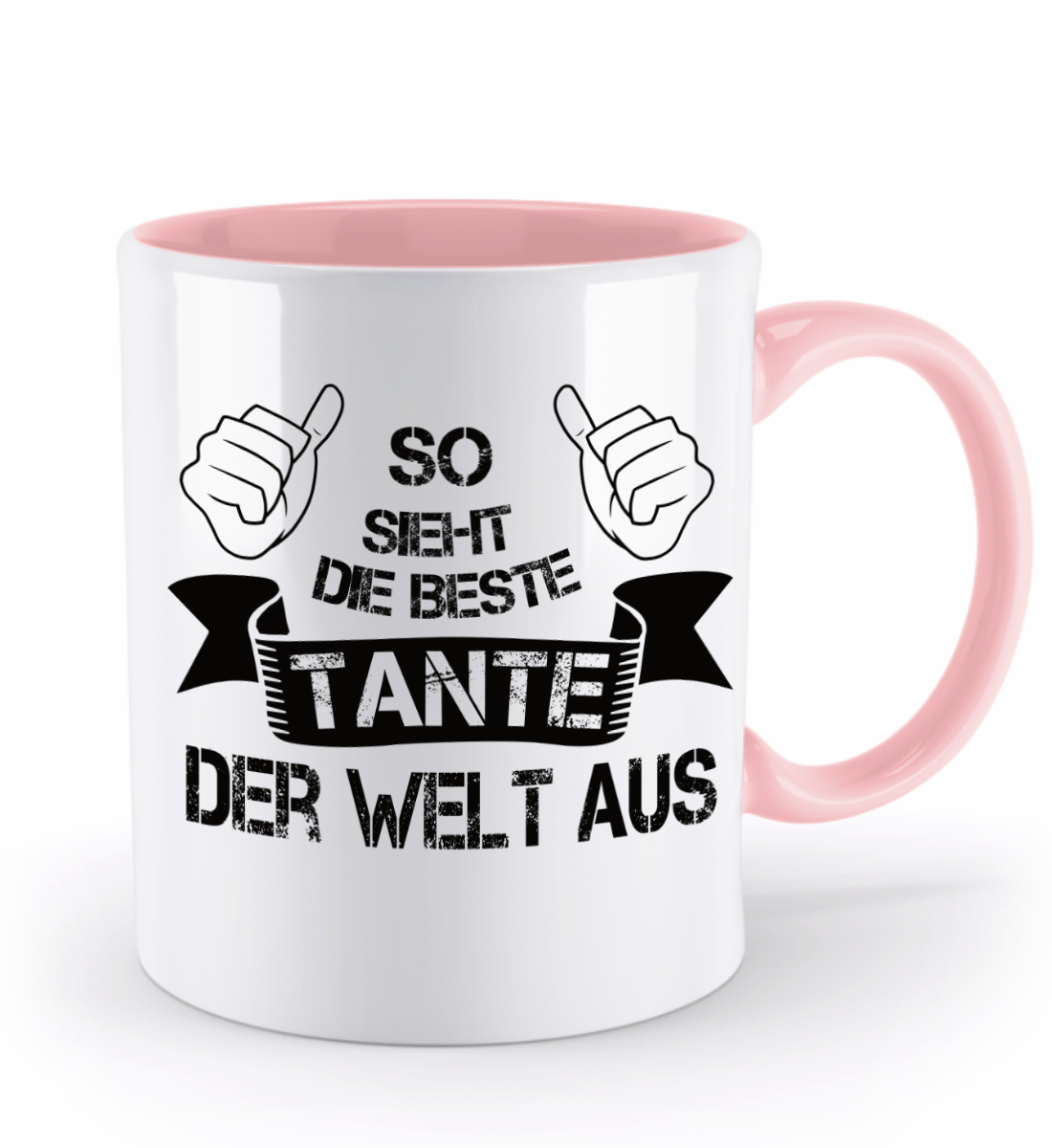 Tasse - "So sieht die beste Tante der Welt aus"