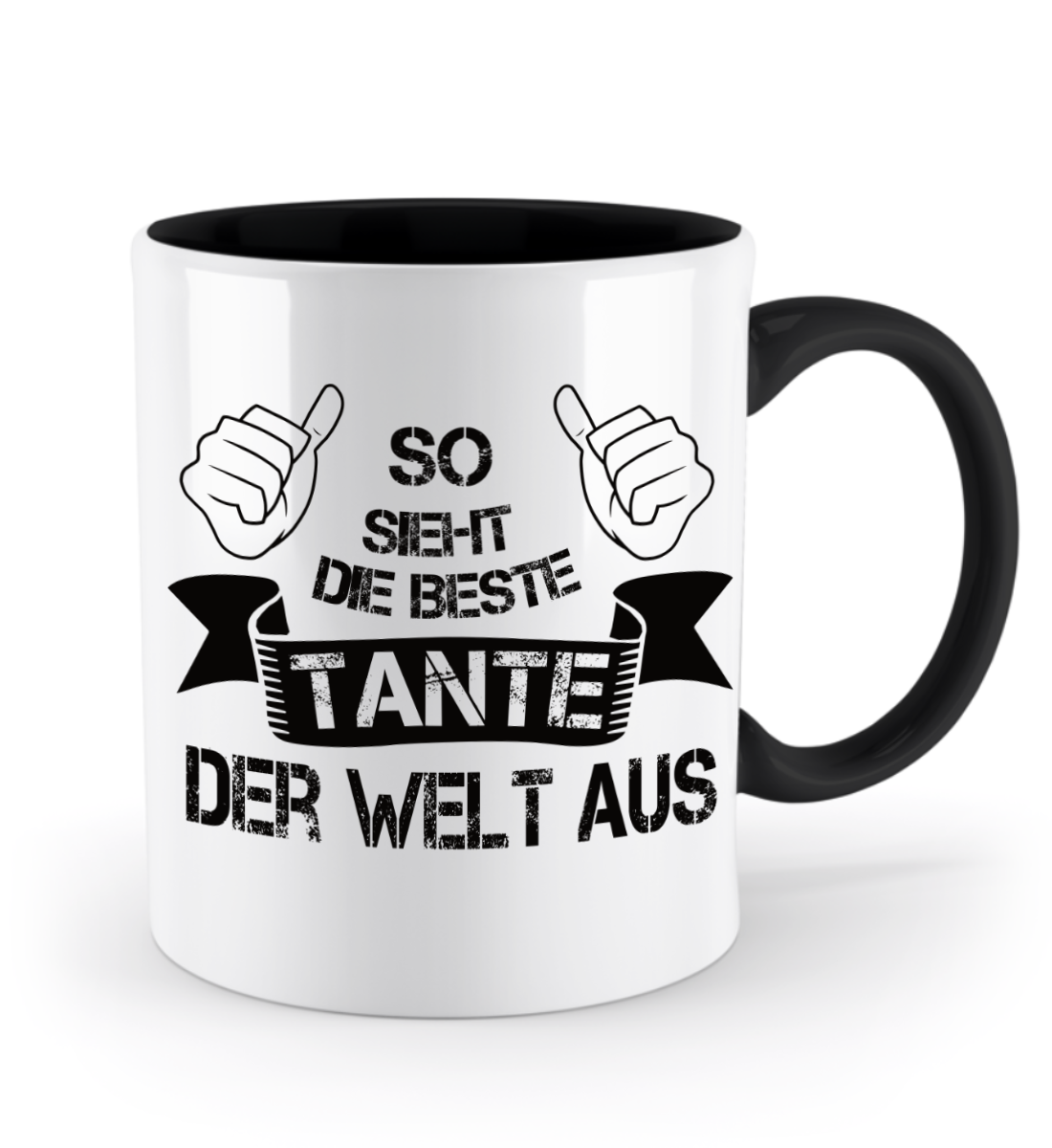 Tasse - "So sieht die beste Tante der Welt aus"