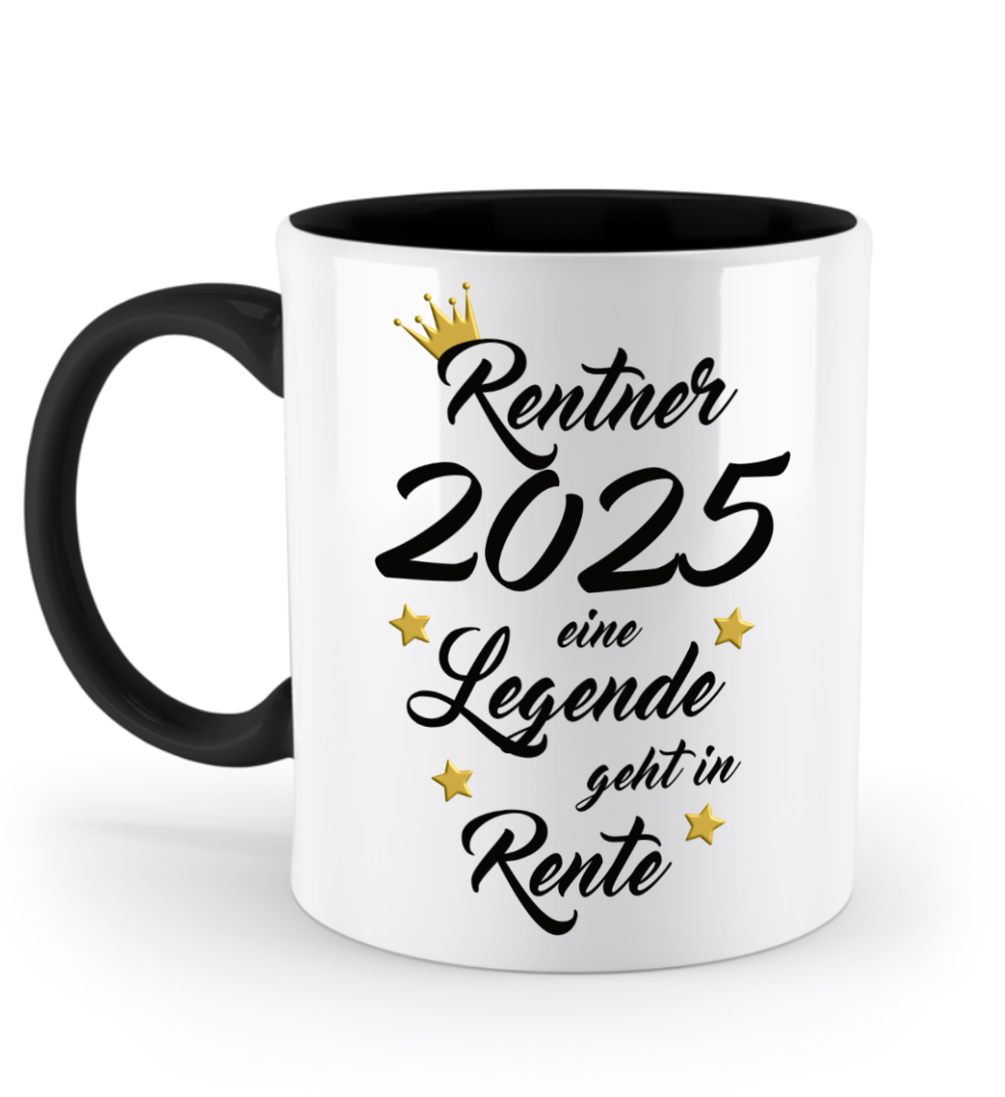 Tasse Rentner (personalisiert) - Rentner eine Legende geht in Rente -Geschenk, Abschiedsgeschenk