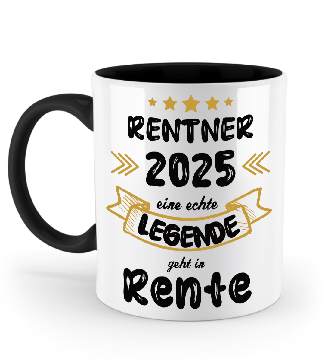 Tasse mit Spruch - Rentner eine echte Legende geht in Rente -Geschenk, Abschiedsgeschenk, personalisiert
