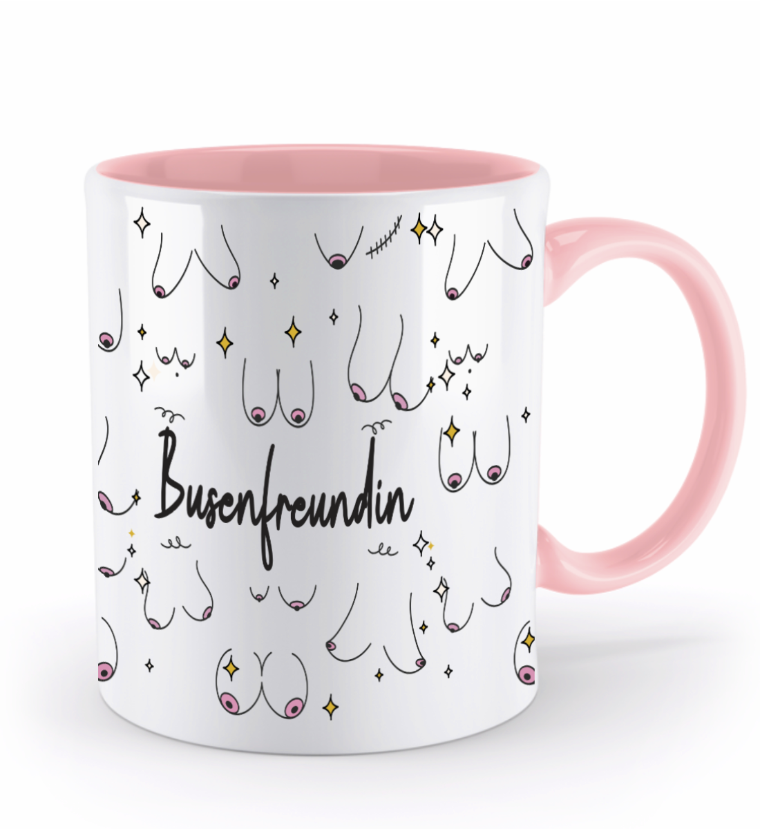 Tasse Busenfreundin - Geschenk für die beste Freundin