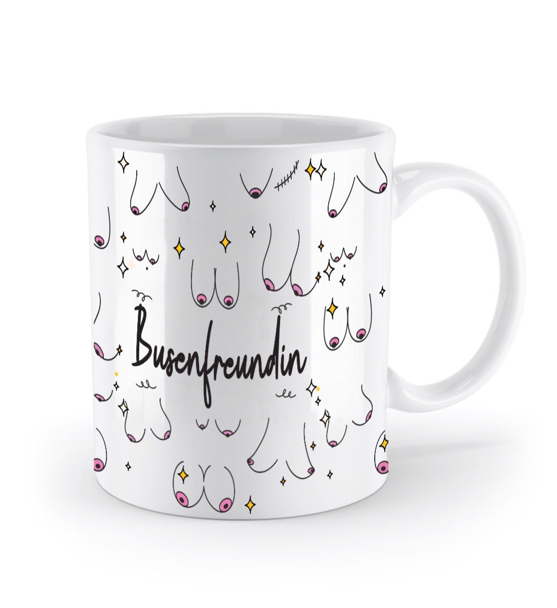 Tasse Busenfreundin - Geschenk für die beste Freundin