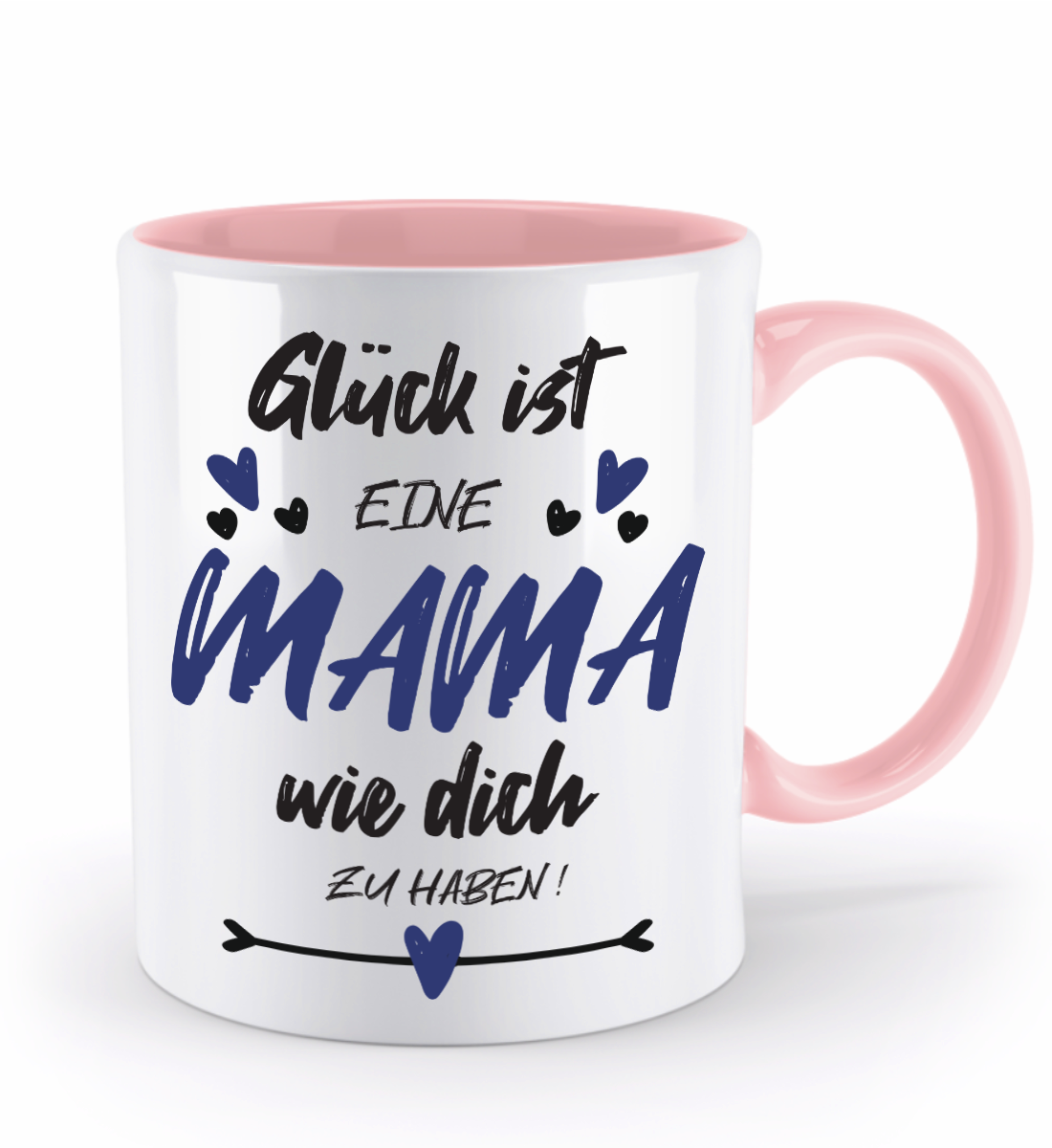 Tasse mit Spruch - "Glück ist eine Mama wie dich zu haben!" - Geschenktasse, Geschenkidee, Fototasse