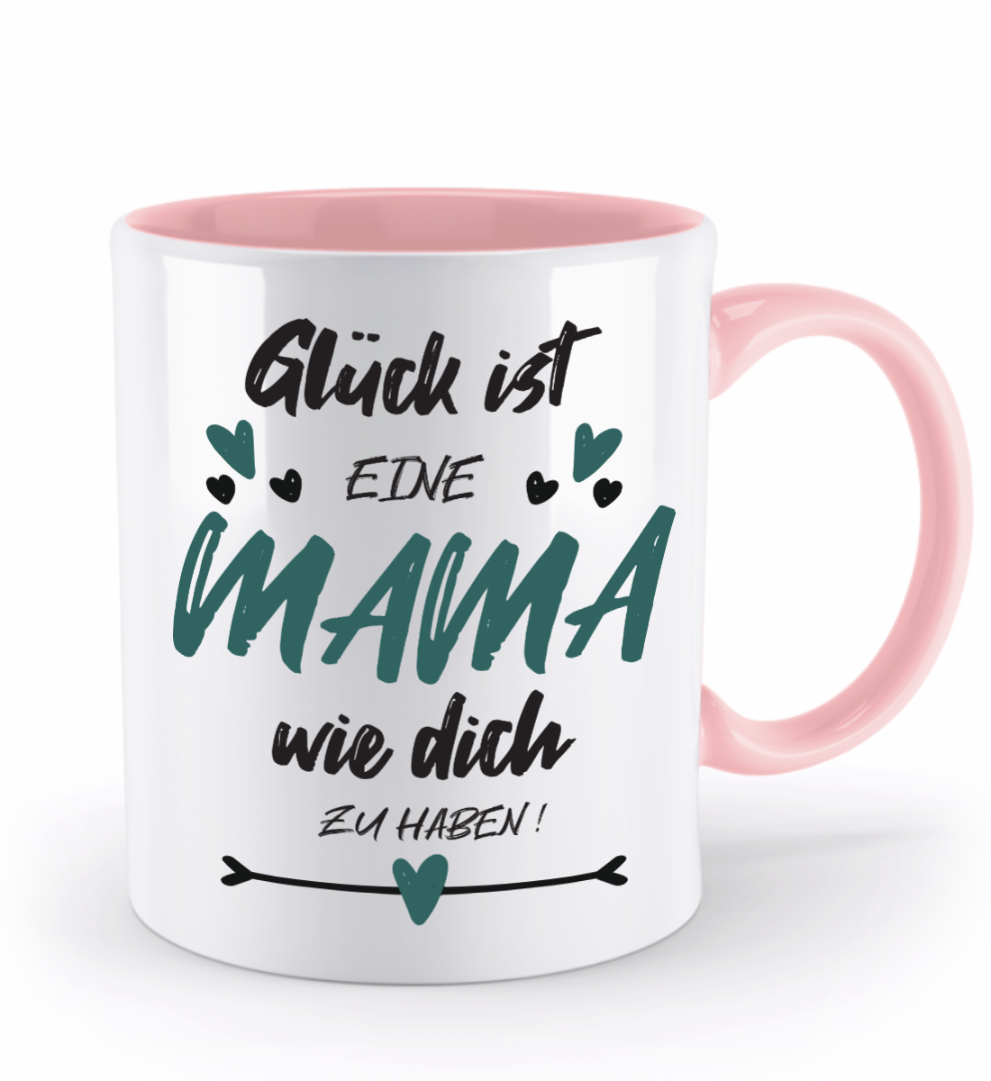 Tasse mit Spruch - "Glück ist eine Mama wie dich zu haben!" - Geschenktasse, Geschenkidee, Fototasse