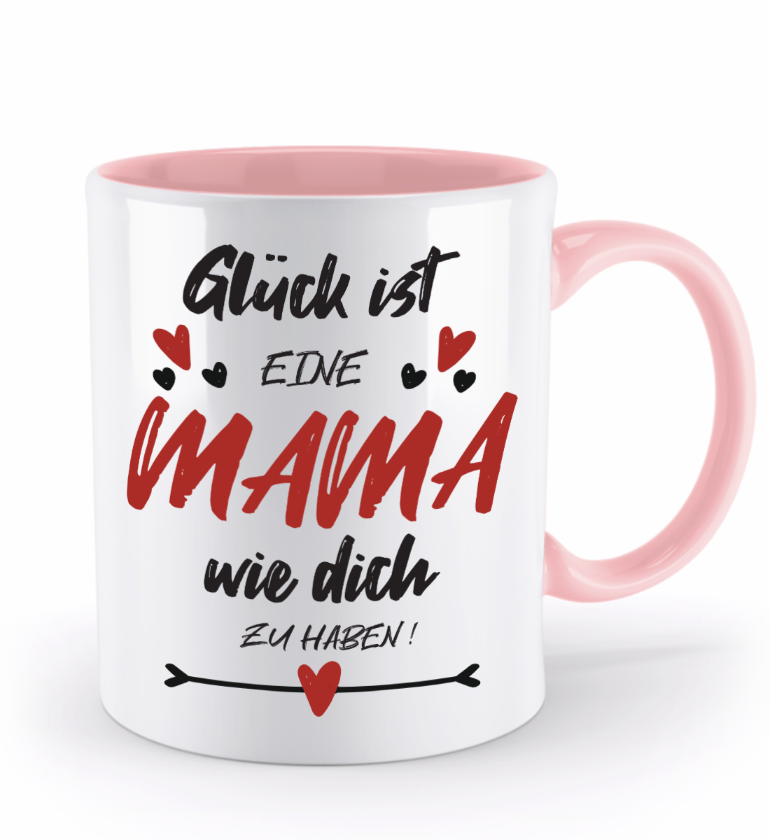 Tasse mit Spruch - "Glück ist eine Mama wie dich zu haben!" - Geschenktasse, Geschenkidee, Fototasse