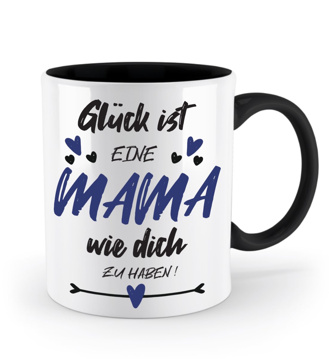 Tasse mit Spruch - "Glück ist eine Mama wie dich zu haben!" - Geschenktasse, Geschenkidee, Fototasse