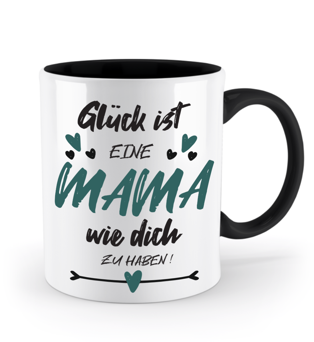 Tasse mit Spruch - "Glück ist eine Mama wie dich zu haben!" - Geschenktasse, Geschenkidee, Fototasse