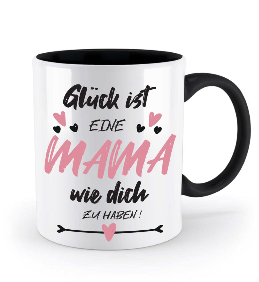 Tasse mit Spruch - "Glück ist eine Mama wie dich zu haben!" - Geschenktasse, Geschenkidee, Fototasse