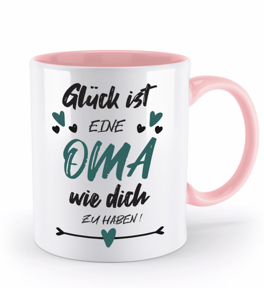 Tasse mit Spruch - "Glück ist eine Oma wie dich zu haben!" - Geschenktasse, Geschenkidee, Fototasse