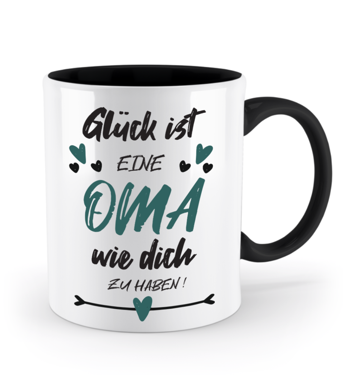 Tasse mit Spruch - "Glück ist eine Oma wie dich zu haben!" - Geschenktasse, Geschenkidee, Fototasse