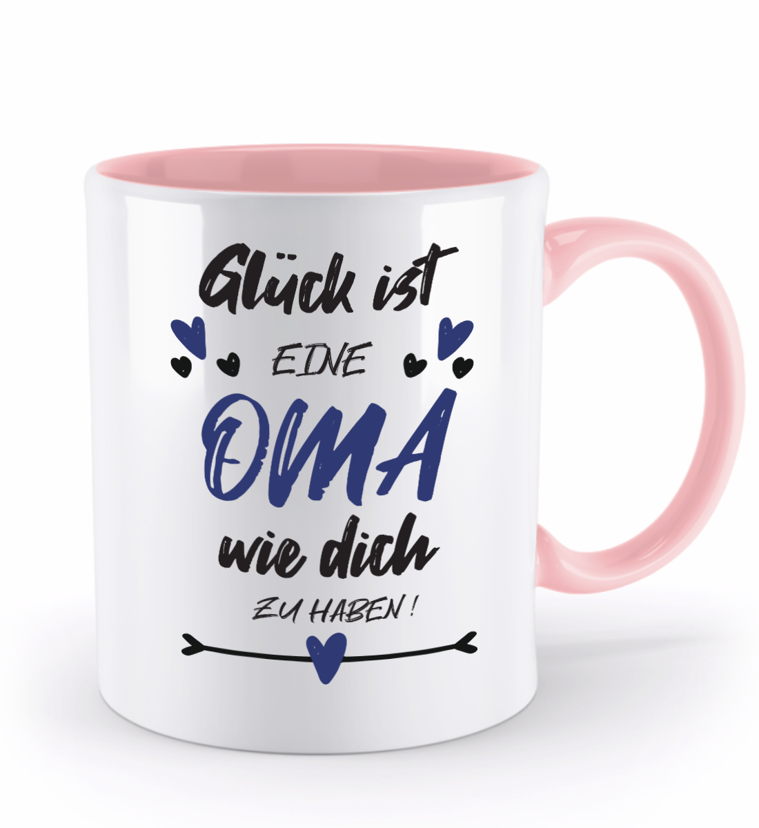 Tasse mit Spruch - "Glück ist eine Oma wie dich zu haben!" - Geschenktasse, Geschenkidee, Fototasse