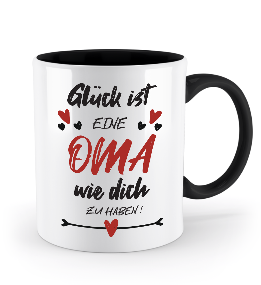 Tasse mit Spruch - "Glück ist eine Oma wie dich zu haben!" - Geschenktasse, Geschenkidee, Fototasse