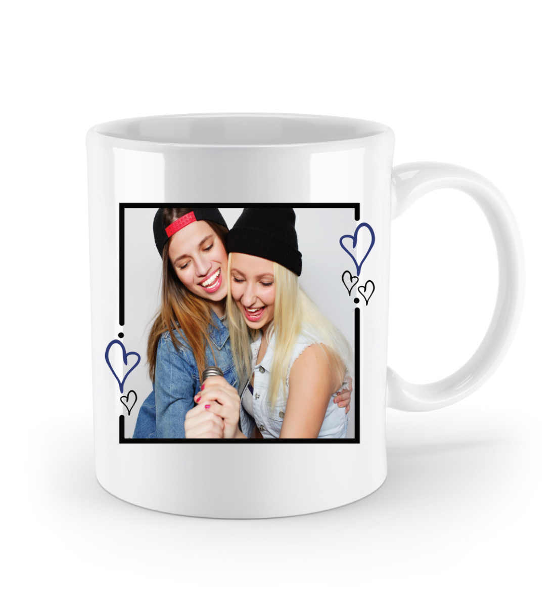 Tasse für die beste Freundin, Fototasse, Bestie, BFF - Geschenk für Freundin