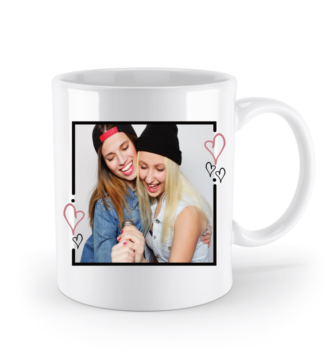 Tasse für die beste Freundin, Fototasse, Bestie, BFF - Geschenk für Freundin