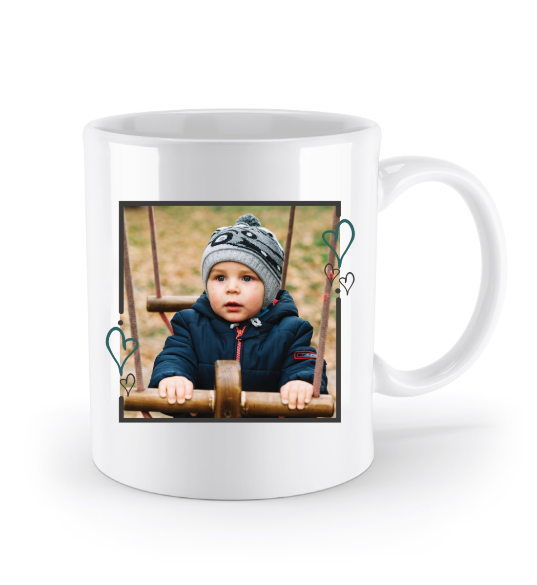 Tasse mit Spruch - "Glück ist einen Onkel wie dich zu haben!" - Geschenktasse, Geschenkidee, Fototasse - Schollys