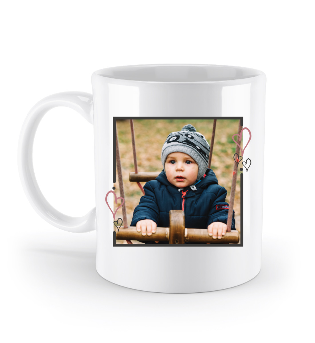 Tasse mit Spruch - "Glück ist eine Tante wie dich zu haben!" - Geschenktasse, Geschenkidee, Fototasse - Schollys