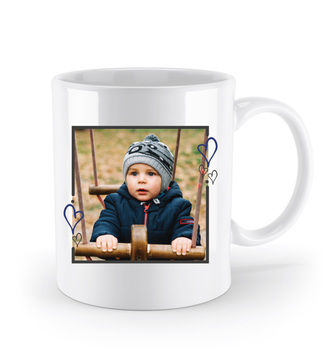 Tasse mit Spruch - "Glück ist einen Onkel wie dich zu haben!" - Geschenktasse, Geschenkidee, Fototasse - Schollys