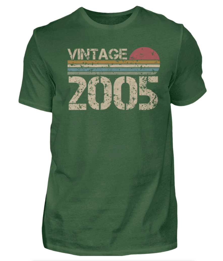 T-Shirt - Vintage (Wunschjahrgang)