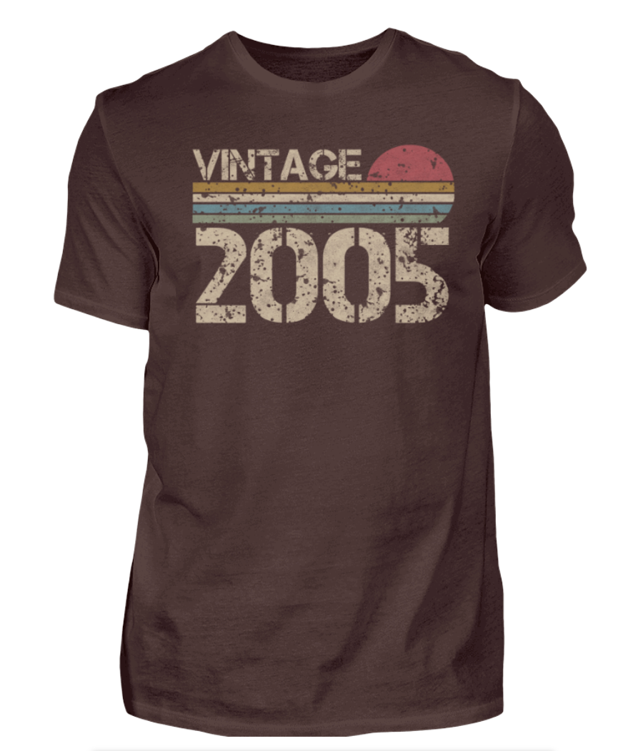 T-Shirt - Vintage (Wunschjahrgang)