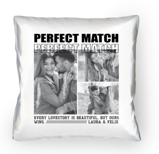 Valentinstag Partner Kissen – "Perfect Match" | Schollys