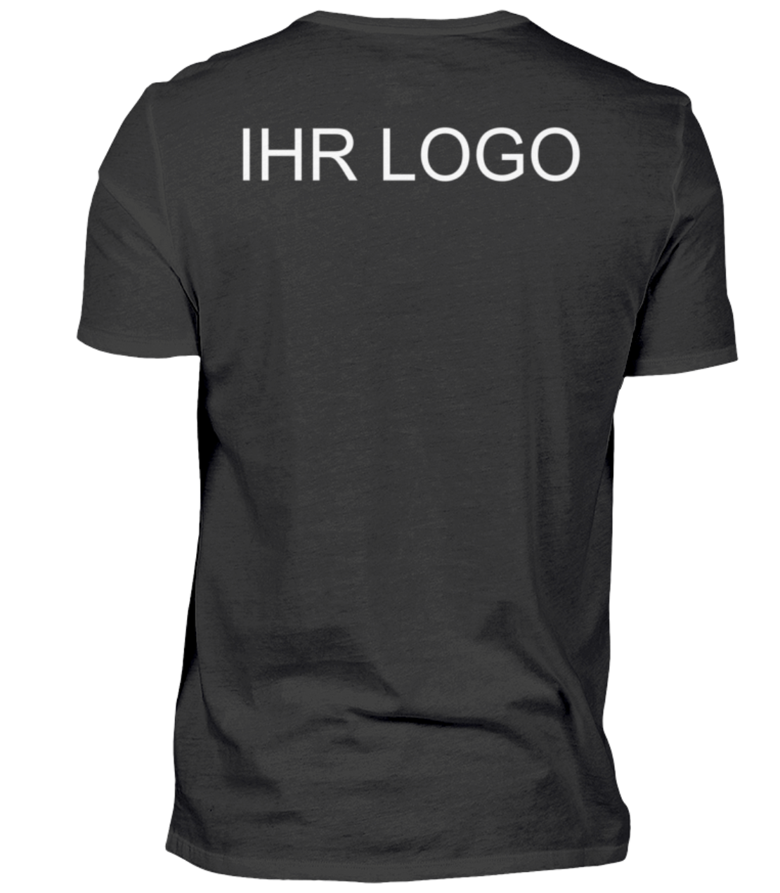 Unisex T-Shirt mit Firmenlogo - Backprint | Schollys