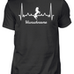 T-Shirt - Einhorn Herzschlag - Herren Shirt | Schollys
