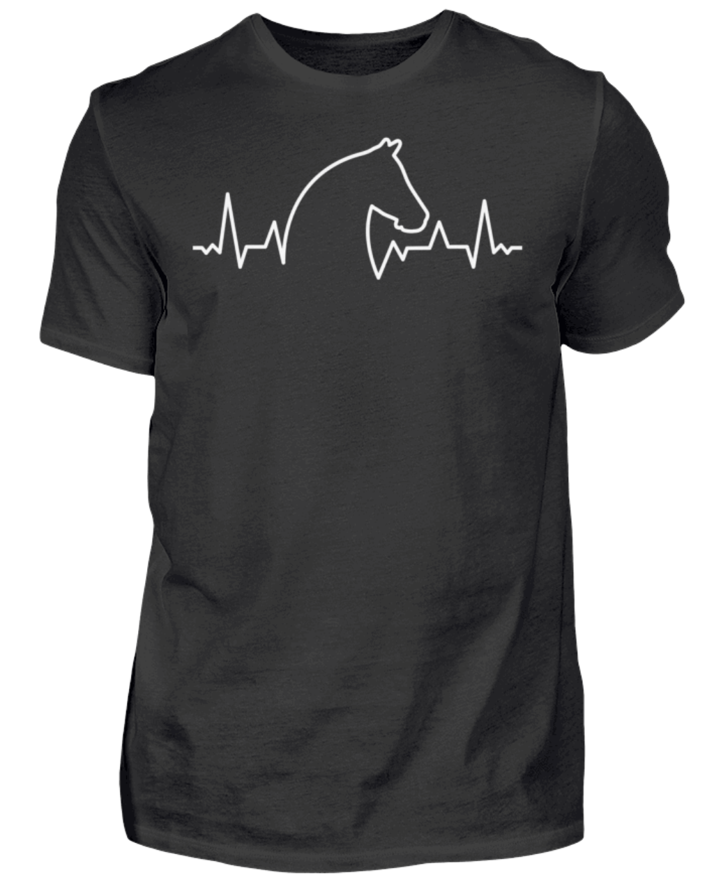T-Shirt - Pferd Herzschlag - Herren Shirt | Schollys