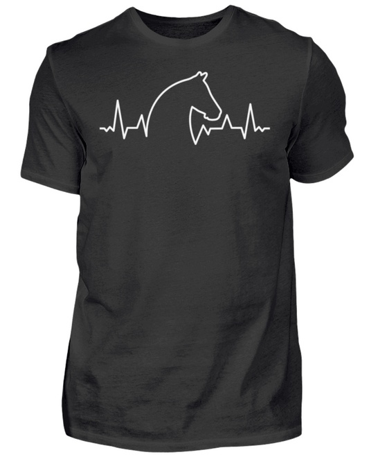 T-Shirt - Pferd Herzschlag - Herren Shirt | Schollys - Schollys