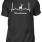 Jagd T-Shirt Hirsch im Herzschlag - personalisiert - Herren Shirt | Schollys