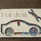 Holz-Geldkarte „Für dein Auto"  | Schollys - Schollys