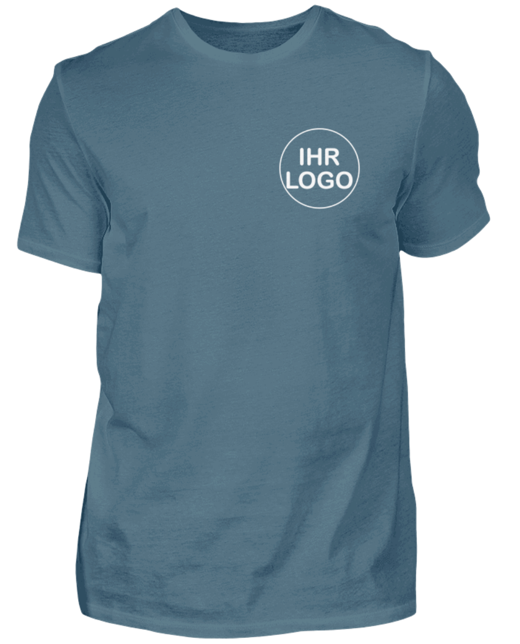 Herren T-Shirt mit Firmenlogo - Brustdruck | Schollys