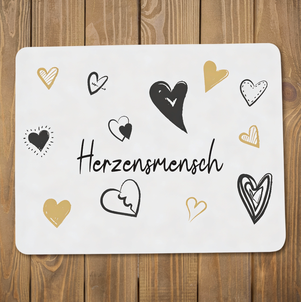 Mousepad Herzensmensch | Schollys