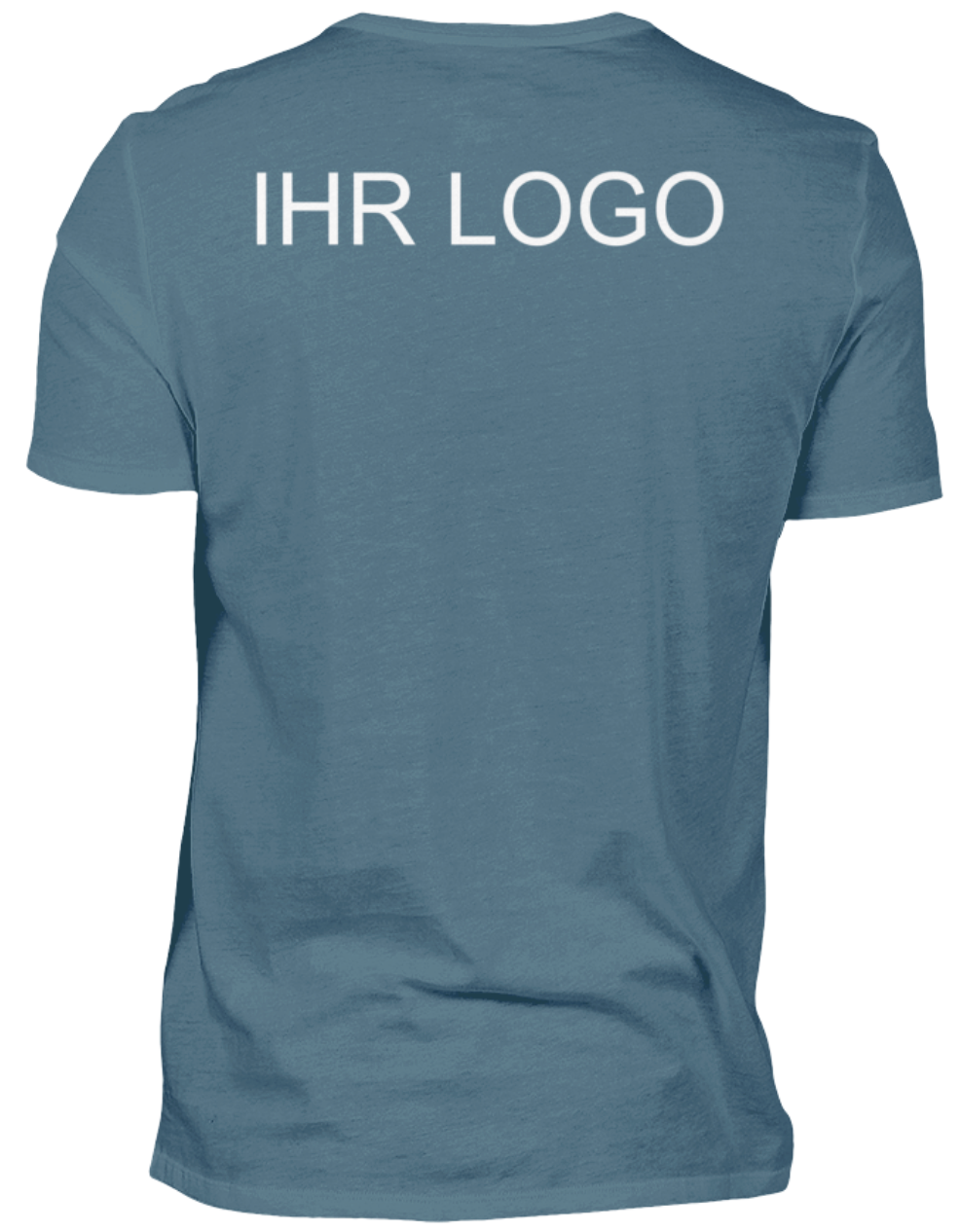 Unisex T-Shirt mit Firmenlogo - Backprint | Schollys