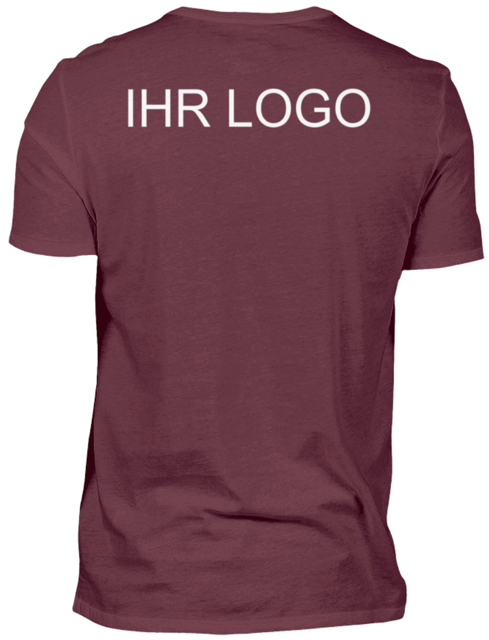 Unisex T-Shirt mit Firmenlogo - Backprint | Schollys