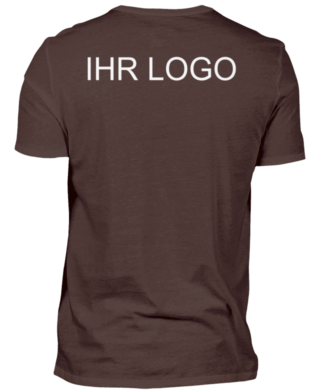 Unisex T-Shirt mit Firmenlogo - Backprint | Schollys